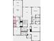 Upstairs floor plan with primary suite, loft, bedrooms, baths, and laundry area at 3268 Shirecrest Ln, Dacula, GA 30019