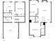 Detailed floor plan showcasing bedrooms, bathrooms, living spaces, kitchen, and garage layout at 7972 Woodlake Dr, Riverdale, GA 30274