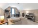 Multi-purpose bedroom with vaulted ceilings provides a comfortable space for living, working, and relaxing at 918 Harvest Brook Dr, Lawrenceville, GA 30043