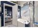 Bathroom featuring a soaking tub and separate glass enclosed shower at 1875 Conners Ct, Lawrenceville, GA 30044