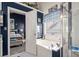 Relaxing bathroom with a deep soaking tub, glass shower, and thoughtful decor at 1875 Conners Ct, Lawrenceville, GA 30044