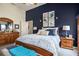 Serene primary bedroom with a vaulted ceiling, with an en suite bathroom at 1875 Conners Ct, Lawrenceville, GA 30044