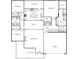 Layout of the house includes a Great Room, Kitchen, Dining, Garage, Bedrooms, a Rear Porch, and a Front Porch at 6134 Linwood Dr, Covington, GA 30014