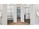 Walk in closet with wood floor and wire shelving at 434 Westlake Nw Dr, Marietta, GA 30064