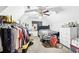 Bedroom featuring clothing racks and a bed, offering storage and space at 179 Parkside Dr, Stockbridge, GA 30281