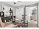 Inviting home office with glass desk, neutral walls, and decor, promoting a calm and productive atmosphere at 524 Paines Nw Ave, Atlanta, GA 30318
