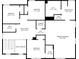 Second floor plan featuring the layout of the bedrooms, laundry room, and bathrooms, as well as a Gathering room and WIC at 1128 E Shoreview Rd, Mcdonough, GA 30253