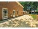 New wooden deck adjacent to brick house at 3835 Thornhill Sw Dr, Lilburn, GA 30047