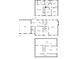House floor plan showing the layout for the basement, first floor and second floor at 3835 Thornhill Sw Dr, Lilburn, GA 30047