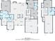 Detailed floor plans showcasing the layout of both the first and second floors with measurements at 101 River Walk Pkwy, Euharlee, GA 30145