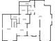 Basement floor plan showcasing the layout of the basement with measurements at 101 River Walk Pkwy, Euharlee, GA 30145