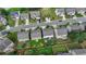 Expansive aerial view of a well-maintained neighborhood with manicured lawns and tree-lined streets at 1767 Weatherbrook Cir, Lawrenceville, GA 30043