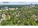 Aerial view of 2105 Fairhaven Cir, Atlanta, GA 30305, showcasing surrounding neighborhood and greenery at 2105 Fairhaven Ne Cir, Atlanta, GA 30305
