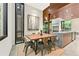 Charming dining area with modern lighting, sleek countertops, and contemporary style at 2105 Fairhaven Ne Cir, Atlanta, GA 30305