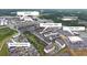 Aerial view of the Halcyon neighborhood, highlighting the proximity to retail such as Trader Joe's and the Big Creek Greenway at 6710 Pippin Walk, Alpharetta, GA 30005