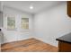 Bright dining area with new floors, direct access to the outside, and plenty of natural light at 149 Rondak Se Cir, Smyrna, GA 30080