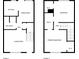 Floorplan of the home's two floors with labels for each room at 149 Rondak Se Cir, Smyrna, GA 30080
