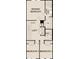 Second floor plan showing the primary bedroom, loft, and additional bedrooms at 1615 Gunnin Nw Trce, Atlanta, GA 30318