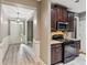 Open foyer leads to the dining room, kitchen and living room, complete with hard surface floors at 328 Shade Tree Cir, Woodstock, GA 30188