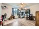 Bedroom with a bunk bed and black out curtains at 4023 Stillwater Dr, Duluth, GA 30096