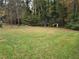 Expansive backyard featuring lush greenery and mature trees at 7437 Grayson Dr, Riverdale, GA 30296