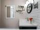 Stylish bathroom vanity with decorative mirrors and wall decor at 86 Kelly Ct, Dallas, GA 30157