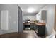 Well-lit kitchen showcases stainless steel appliances, wood countertops, and white subway tile backsplash at 86 Kelly Ct, Dallas, GA 30157