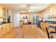 Spacious kitchen with wood cabinets, granite countertops, stainless steel appliances, and an island at 4211 Schooner Ne Ct, Roswell, GA 30075