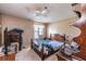 Spacious bedroom with natural light from window, suitable for relaxation and rest at 504 Azalea Ct, Woodstock, GA 30188