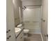 Neutral full bathroom with tub and shower combination and single sink at 7400 Little Fawn Pkwy, Palmetto, GA 30268