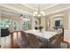 Open dining area seamlessly connects to living space, offering ample room for entertaining at 2969 Rivergreen Se Ln # 23, Atlanta, GA 30339