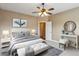 Well-decorated main bedroom with soft lighting, stylish furnishings, and a calming neutral color palette at 2969 Rivergreen Se Ln # 23, Atlanta, GA 30339