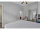 Bedroom featuring a carpeted floor, a bed, and ensuite bathroom at 3014 Liberty Nw Way, Atlanta, GA 30318