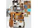 Detailed floor plan showcasing the layout of the home's rooms and outdoor living spaces at 435 Old Holly Rd, Milton, GA 30075