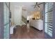 Bright and airy living room featuring hardwood floors and an open floor plan at 5836 Sandy Springs Cir, Atlanta, GA 30328