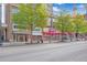 Street view featuring several businesses, including BK Lobster, Claire's, and T-Mobile at 860 Peachtree Ne St # 1912, Atlanta, GA 30308
