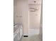 Simple bathroom with a vanity sink and a decorative 'Dream Believe Discover' art piece at 3059 Brass Dr, Austell, GA 30106