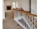 Inviting living room featuring a cozy fireplace, staircase, and natural light at 3059 Brass Dr, Austell, GA 30106