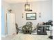 Inviting dining area with modern light fixture and a stylish table setting at 4172 Howell Park Road, Duluth, GA 30096