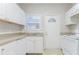Well-lit kitchen with white cabinetry, laminate counters, and modern appliances at 132 Brownlee Sw Rd, Atlanta, GA 30331