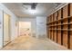Unfinished garage offering ample storage space and potential for customization at 1377 Mill Lake Cir, Stone Mountain, GA 30088