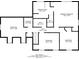 Second floor layout showing bedrooms, primary bath, walk in closet, laundry, bath and hall dimensions at 1797 Emerson Lake Cir, Snellville, GA 30078
