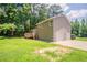 A home with a 2-car garage and a back deck at 2957 Temple Johnson Rd, Snellville, GA 30039