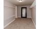 Walk-in closet with white wire shelving and ample storage space at 6914 N Baggett Rd, Douglasville, GA 30134