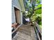 Pathway leading to the entrance with greenery surrounding the home at 782 Myrtle Ne St # B, Atlanta, GA 30308