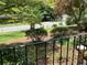 View of the landscaped front yard with lush greenery, offering a serene outdoor space at 3746 Gladney Dr, Atlanta, GA 30341