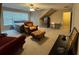 Bedroom with a large sitting area, desk, and mini refrigerator at 1604 Haven Cir, Douglasville, GA 30135