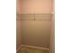 Walk-in closet showing the bright neutral paint and wire shelving at 1604 Haven Cir, Douglasville, GA 30135