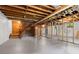 Unfinished basement with exposed ceiling and concrete floor at 3888 Lindley Cir, Powder Springs, GA 30127