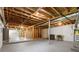 Unfinished basement with exposed ceiling and studded walls offering the opportunity for a personalized renovation project at 3888 Lindley Cir, Powder Springs, GA 30127